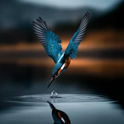 Kingfisher Dive