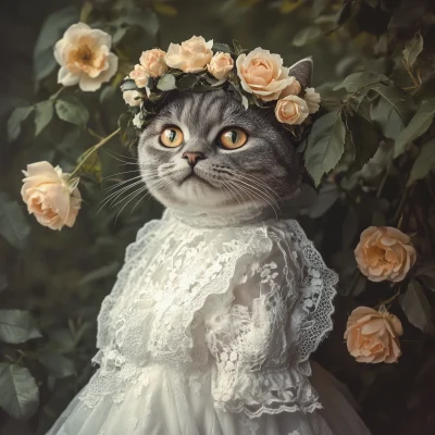 Elegant British Shorthair Cat