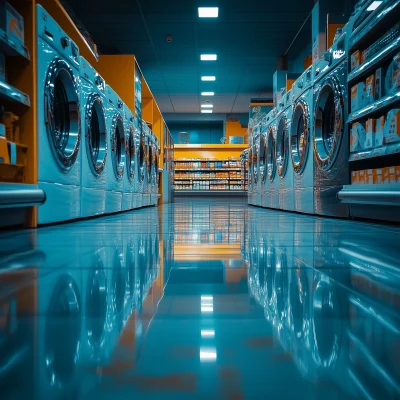 Washing Machines in Supermarket