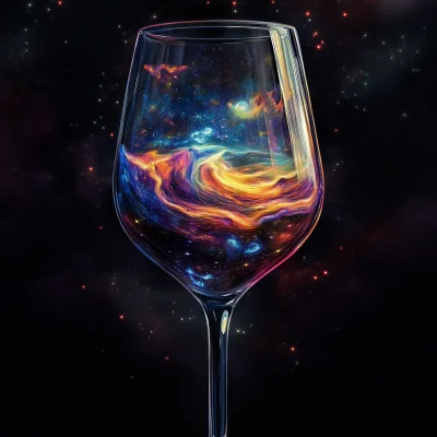 Sci-Fi Wine Glass