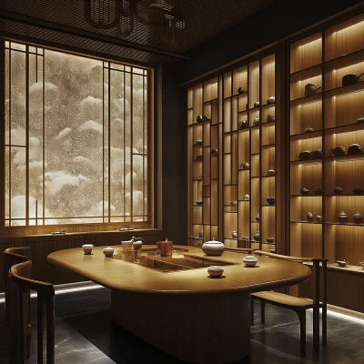 Modern Chinese Tea Bar