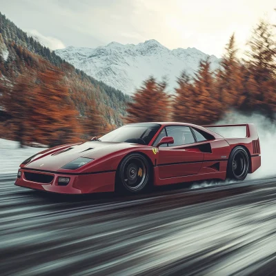 F40 Mountain Drift