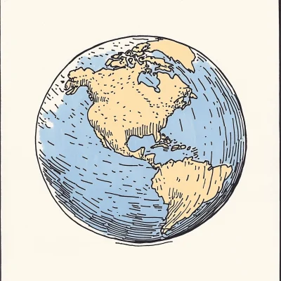 Hand-Drawn Earth