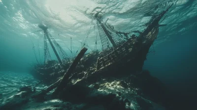 Sunken Pirate Ship