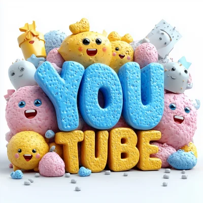 3D YouTube Inscription