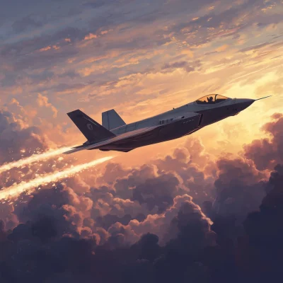 F35 in Kyoto Animation Style