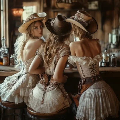 Women at the Saloon