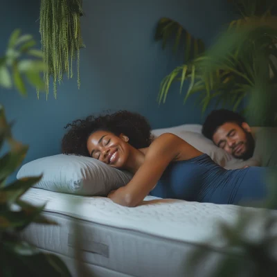 Cozy Yoga Couple