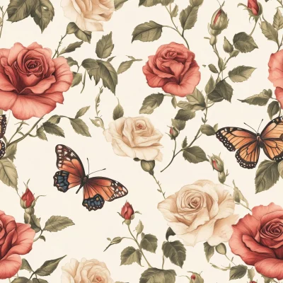 Seamless Botanical Pattern