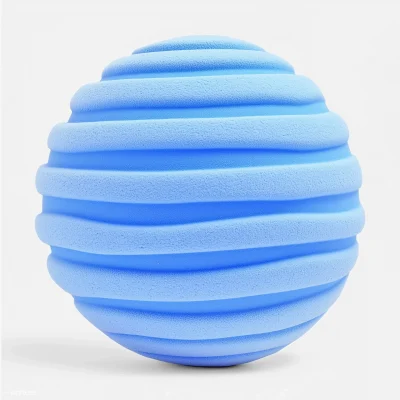 Blue Organic Sphere