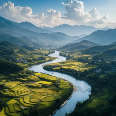 Stunning River Landscape