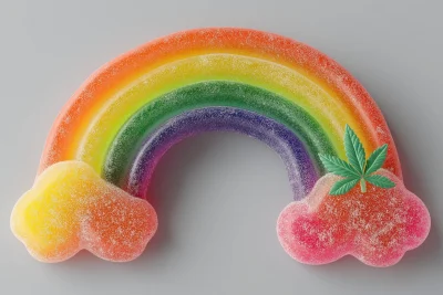 Rainbow Gummy Candy