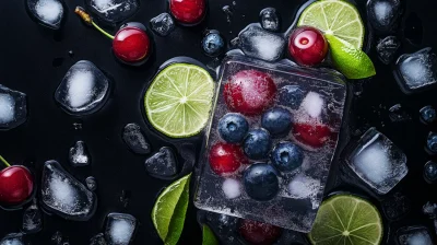 Fruity Ice Cubes