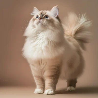 Cute Ragdoll Cat