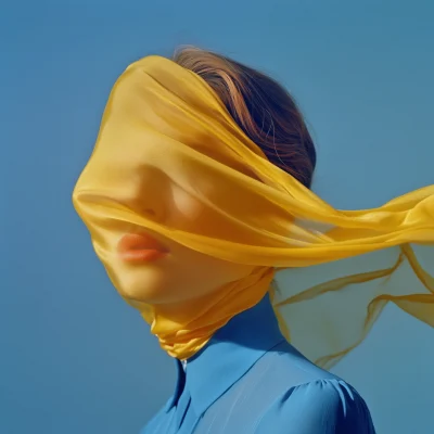 Woman with Yellow Scarf