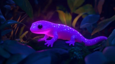 Glow in the Dark Newt