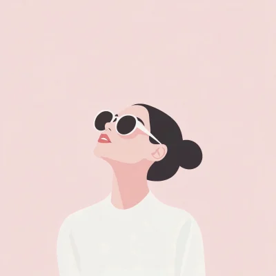 Cute Minimalist Illustration