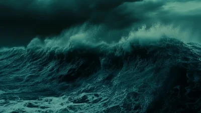 Stormy Sea Wave