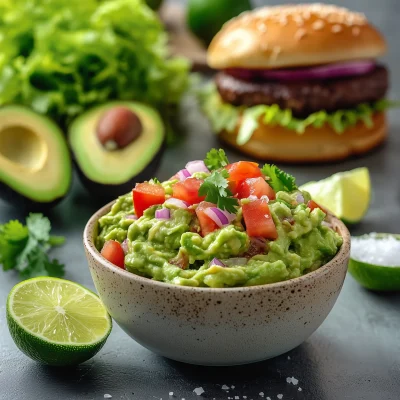 Fresh Homemade Guacamole