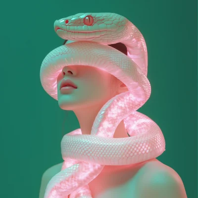 Glowing Serpent