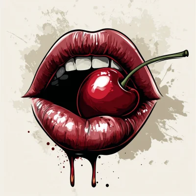 Biting Cherry