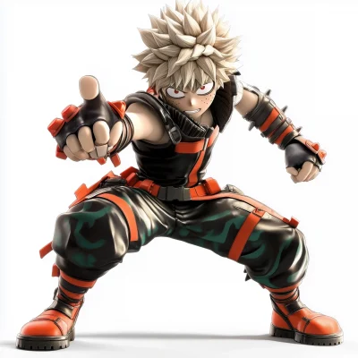 Bakugo in Action