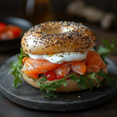 Breakfast Bagel Delight