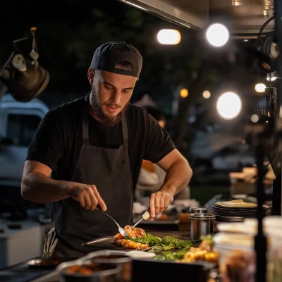 Local Food Truck Action