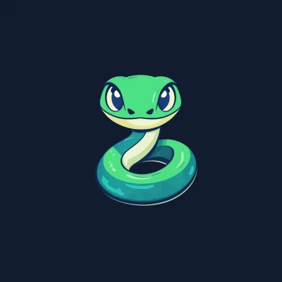 Goofy Little Snake Logo