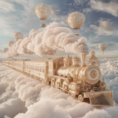 Dreamy Cloud Train