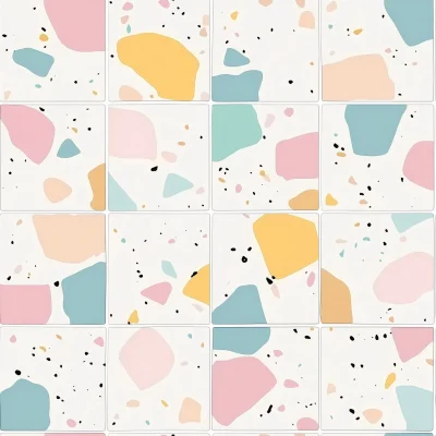 Pastel Terrazzo Pattern