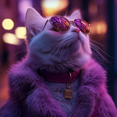 Party Cat in Style