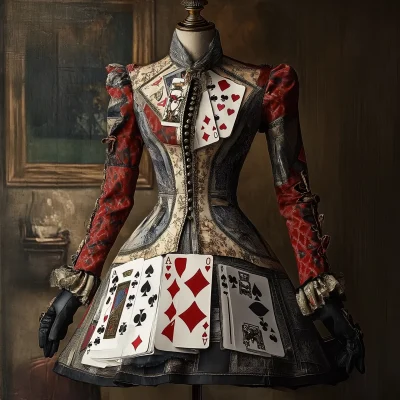 Playing Card Garment Design