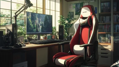 Anime Gaming Setup