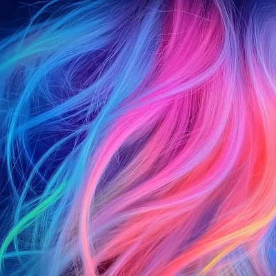 Neon Hair Texture