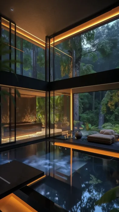 Indoor Tropical Pool