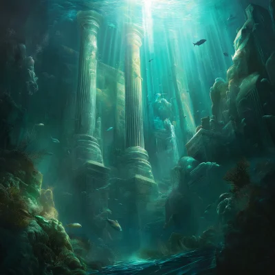 Atlantis Underwater Ruins