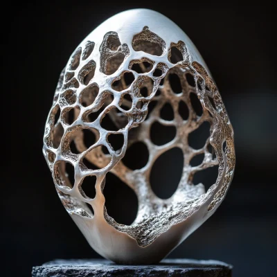 Intricate Ant Nest Sculpture