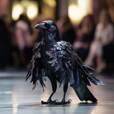 Raven on the Runway