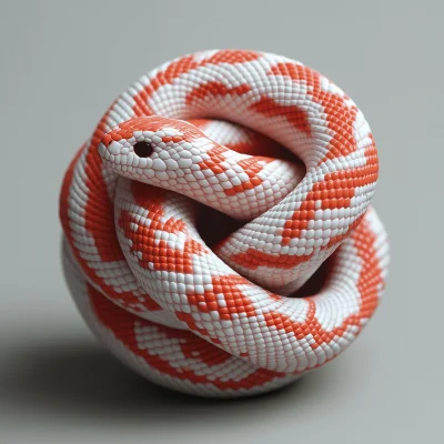 Cute Minimalistic Snake Toy