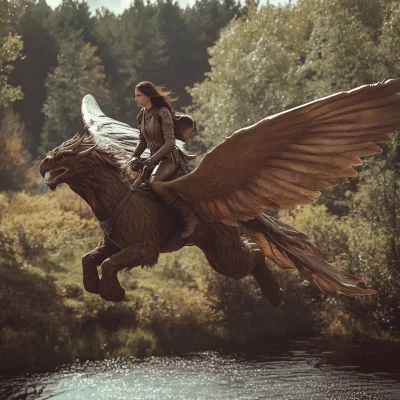 Epic Gryphon Ride