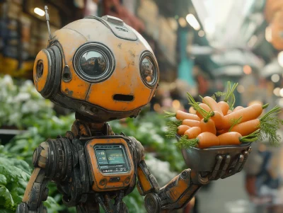 Robot Carrot Seller