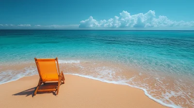 Serene Beach View