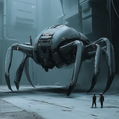 Alien Robot Crab