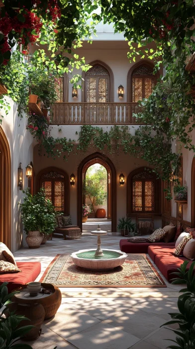 Ottoman Traditional Courtyard