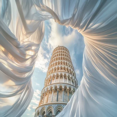 Majestic Veil Over Pisa