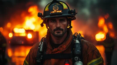 Cinematic Firefighter in Los Angeles