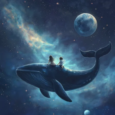 Whale in the Milky Way