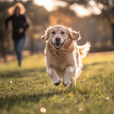 Joyful Golden Retriever