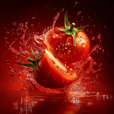 Juicy Red Tomato